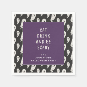 Spookachtige Halloween partijHalloween servetten