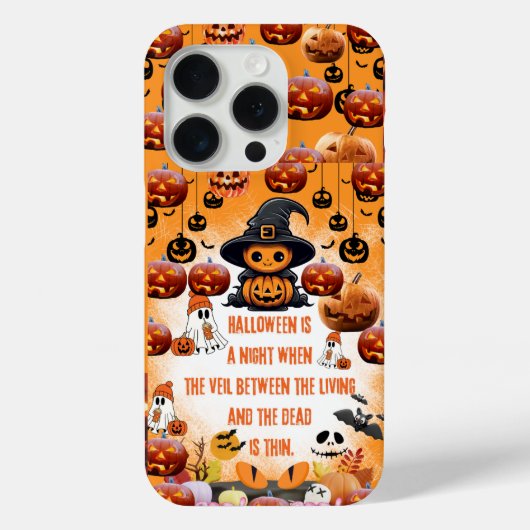 spookachtige Halloween telefoonhoesje. iPhone / iP Case-Mate iPhone Case (Achterkant)