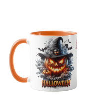 Spookachtige Jack-O'-Lantern Heks – Gelukkig Hallo