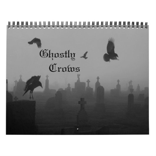 Spookachtige kraaien kalender (Hoes)
