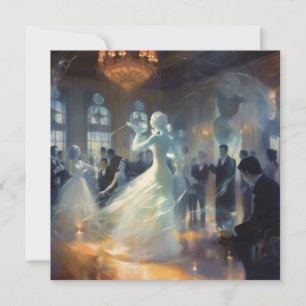 Spookachtige maskerade bal: Spectral Soirée Kaart