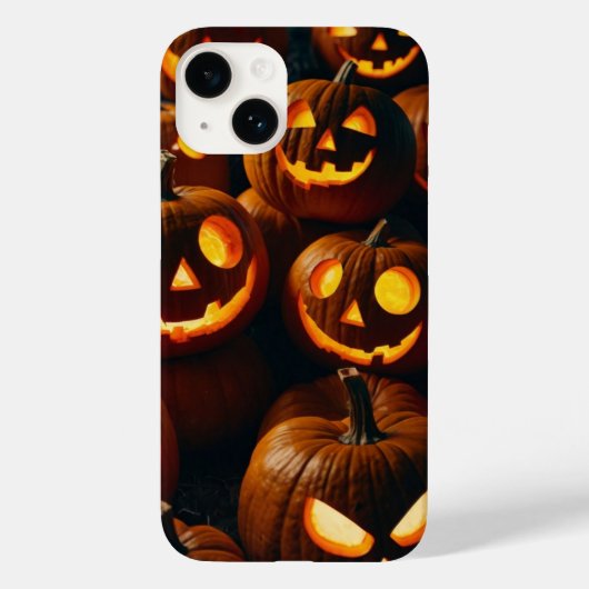 Spookachtige pompoengloed Case-Mate iPhone case (Achterkant)