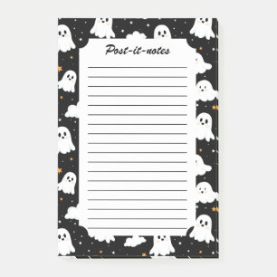 Spookachtige Schattigee Halloween Ghost Cloudy Sta Post-it® Notes