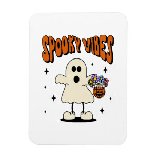 Spookachtige vibes geest magneet