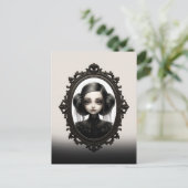 Spookachtige Victoriaans gotiek Briefkaart (Staand voorkant)