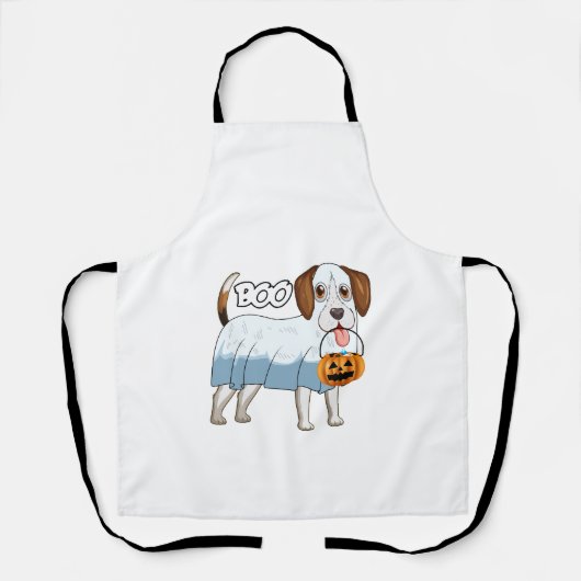 Spookbeagle Halloween-hond Schort (Voorkant)