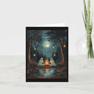 spookboek lezen Camping Gothic Hallowee Kaart