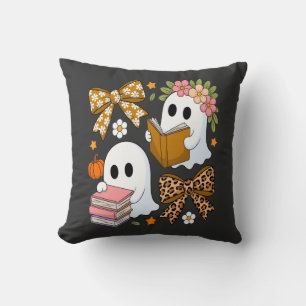 Spookboeken Halloween Bloemen Herfst Halloween Kussen
