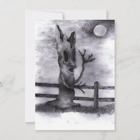 "Spookboom" Kaart (Voorkant)
