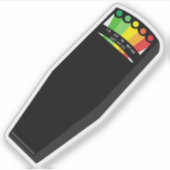 spookdetector sticker (Voorkant)