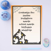  spookhallowenvliegers flyer (Enkel)