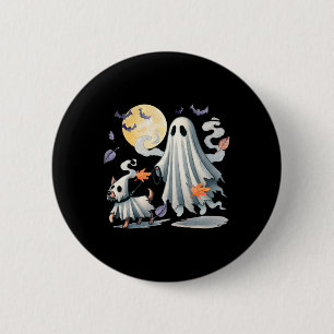 spookhond ronde button 5,7 cm