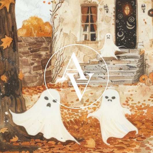 spookhuis dat grillige geesten schildert poster