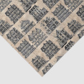  spookhuis gothic tissuepapier (Detail)