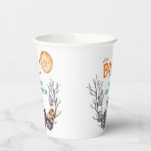 Spookhuis Halloween Baby shower Herfst Thema Papieren Bekers (Links)