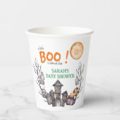 Spookhuis Halloween Baby shower Herfst Thema Papieren Bekers (Voorkant)