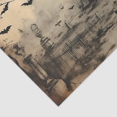 spookhuis Halloween Decoupage Tissuepapier (Detail)