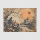 Spookhuis  Halloween Decoupage Tissuepapier (Voorkant)