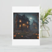 spookhuis kaart (Staand voorkant)