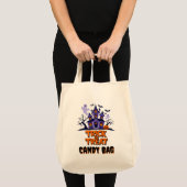 Spookhuis met geesten en vleermuizen tote bag (Voorkant (product))