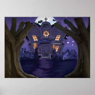 spookhuis poster