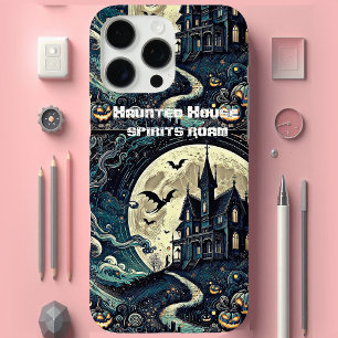 Spookhuis Spooky Vibes Spirits Zwerven iPhone 16 Pro Max Hoesje