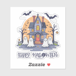 spookhuis sticker