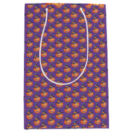 Spookig glimlachend hobbelpapier medium cadeauzakje