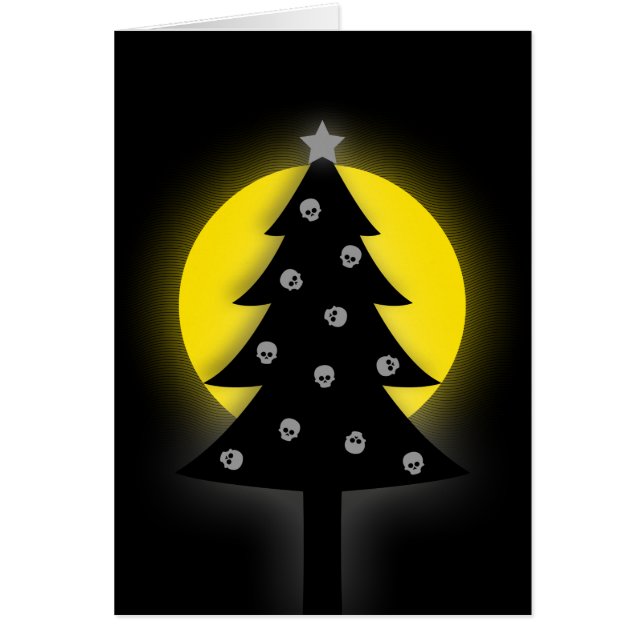 Spookige kerstboom (Voorkant)