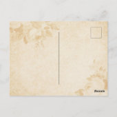 Spookily Ever After Love Romance Halloween Briefkaart (Achterkant)