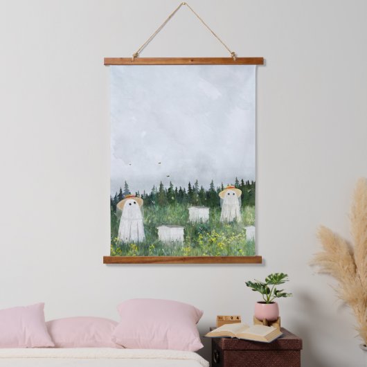 spookimkers hangend wandkleed (Slaapkamer)