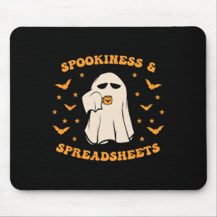Spookiness en spreadsheets Halloween Accountant B Muismat