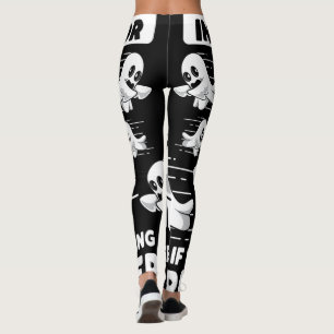 Spookjacht Paranormaal Onderzoeker Ren Sneller Leggings