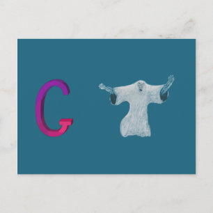 Spookkaart Briefkaart