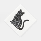 Spookkat Servet (Hoek)