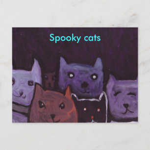 Spookkatten briefkaart