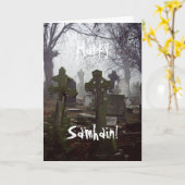 spookkerij kaart (Gele Bloem)