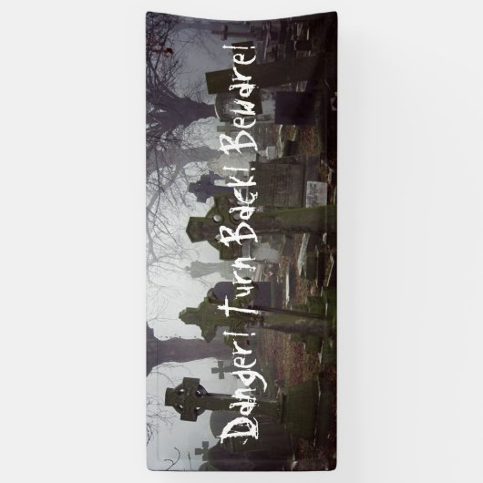 spookkerij spandoek (Verticaal)