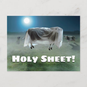Spookkoe Uitnodiging Briefkaart