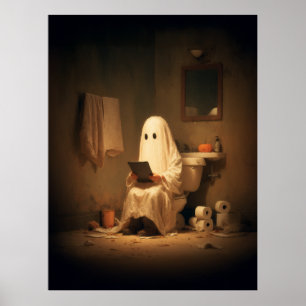 Spooklezing in het achterkamertje poster
