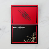 Spookpartij Kaart (Binnen)