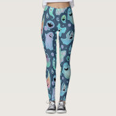 spookpatroon leggings (Voorkant)
