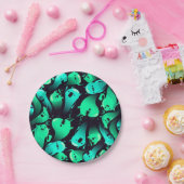 spookpatroon papieren bordje (Feest)