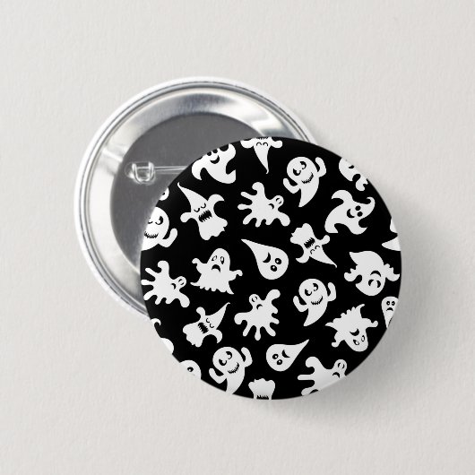 spookpatroon ronde button 5,7 cm (Voorkant /achterkant)