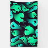 spookpatroon spandoek (Verticaal)