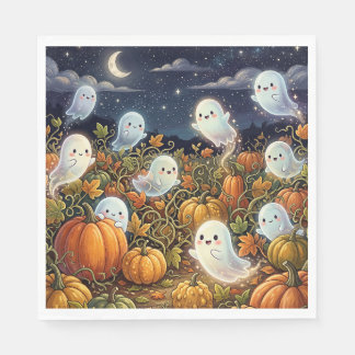 Spookpompoenveld Servet
