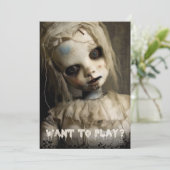 spookpop kaart (Staand voorkant)