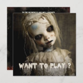 spookpop kaart (Voorkant / Achterkant)