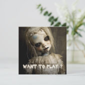 spookpop kaart (Staand voorkant)