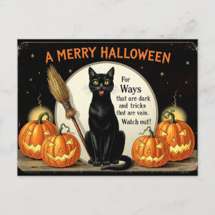  Spooks & Grins: Een vrolijk Halloween Briefkaart